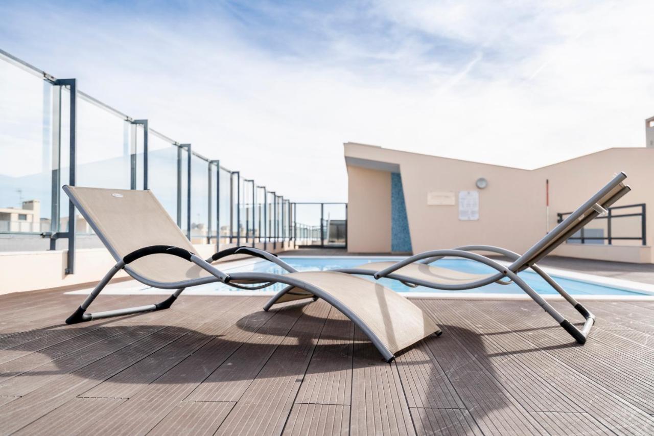 Apartamento Oceanfront: Luxury Spectacular Sea Views And Pool Olhão Exterior foto