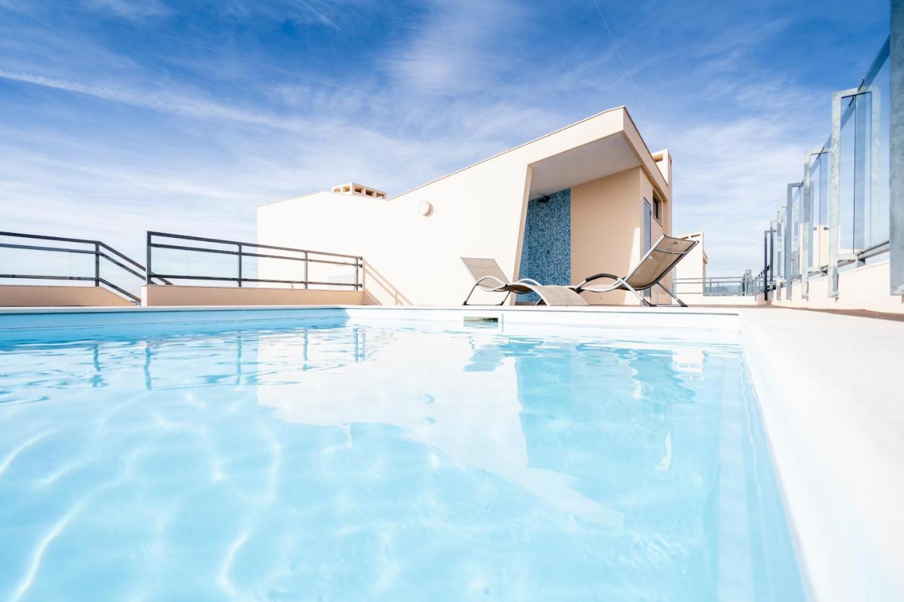 Apartamento Oceanfront: Luxury Spectacular Sea Views And Pool Olhão Exterior foto